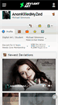 Mobile Screenshot of anonkilledmyzed.deviantart.com
