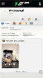 Mobile Screenshot of n-almannai.deviantart.com