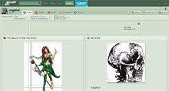 Desktop Screenshot of anguiad.deviantart.com