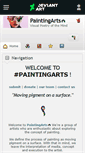 Mobile Screenshot of paintingarts.deviantart.com