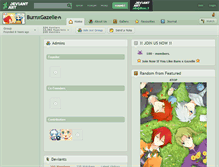 Tablet Screenshot of burnxgazelle.deviantart.com