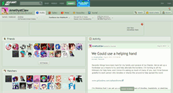 Desktop Screenshot of amethystclaw.deviantart.com