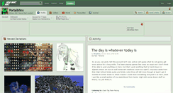 Desktop Screenshot of portalblinx.deviantart.com