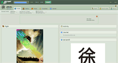 Desktop Screenshot of cthrin.deviantart.com