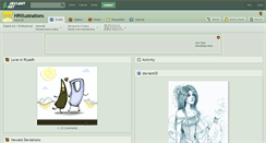 Desktop Screenshot of hrillustrations.deviantart.com