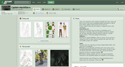 Desktop Screenshot of captain-macmillan.deviantart.com