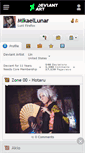 Mobile Screenshot of mikaellunar.deviantart.com
