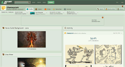 Desktop Screenshot of cheeseycom.deviantart.com