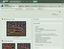 Tablet Screenshot of cunni.deviantart.com