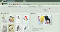 Desktop Screenshot of phobebh.deviantart.com