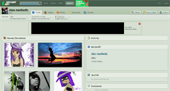 Desktop Screenshot of alex-aesthetic.deviantart.com