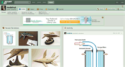 Desktop Screenshot of modelnut.deviantart.com