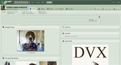 Desktop Screenshot of miasto-masa-maszyna.deviantart.com