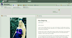 Desktop Screenshot of necochan1.deviantart.com