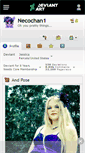 Mobile Screenshot of necochan1.deviantart.com