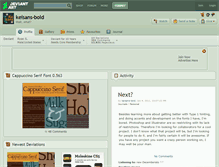 Tablet Screenshot of keisans-bold.deviantart.com