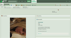 Desktop Screenshot of morecoke.deviantart.com
