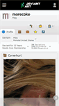 Mobile Screenshot of morecoke.deviantart.com