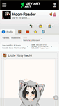 Mobile Screenshot of moon-reader.deviantart.com