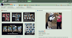Desktop Screenshot of bayoubaby.deviantart.com