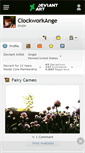 Mobile Screenshot of clockworkange.deviantart.com