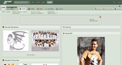 Desktop Screenshot of mmcgarcia.deviantart.com