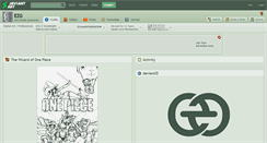 Desktop Screenshot of ezg.deviantart.com