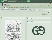 Tablet Screenshot of ezg.deviantart.com