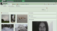Desktop Screenshot of killerzom.deviantart.com