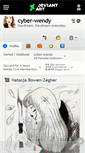 Mobile Screenshot of cyber-wendy.deviantart.com