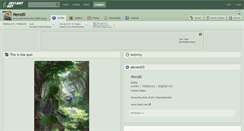 Desktop Screenshot of nendil.deviantart.com
