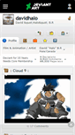 Mobile Screenshot of davidhalo.deviantart.com