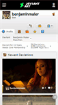 Mobile Screenshot of benjaminmaier.deviantart.com