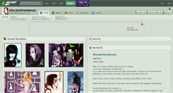 Desktop Screenshot of missjazminemanson.deviantart.com
