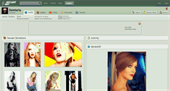 Desktop Screenshot of demiaria.deviantart.com