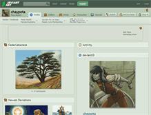 Tablet Screenshot of chaypeta.deviantart.com