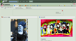Desktop Screenshot of cospoison.deviantart.com