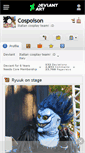 Mobile Screenshot of cospoison.deviantart.com