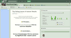 Desktop Screenshot of mixed-breed-dogs.deviantart.com