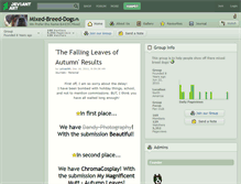 Tablet Screenshot of mixed-breed-dogs.deviantart.com