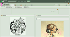 Desktop Screenshot of darkonek.deviantart.com