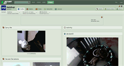 Desktop Screenshot of netdiver.deviantart.com