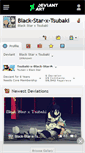 Mobile Screenshot of black-star-x-tsubaki.deviantart.com