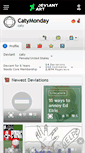 Mobile Screenshot of catymonday.deviantart.com