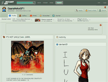 Tablet Screenshot of gaaranekogf1.deviantart.com