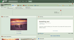 Desktop Screenshot of mastercyrix.deviantart.com