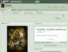 Tablet Screenshot of kukubesi.deviantart.com