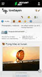 Mobile Screenshot of lovesayen.deviantart.com