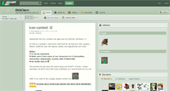 Desktop Screenshot of dickclan.deviantart.com