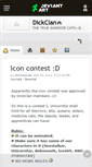 Mobile Screenshot of dickclan.deviantart.com